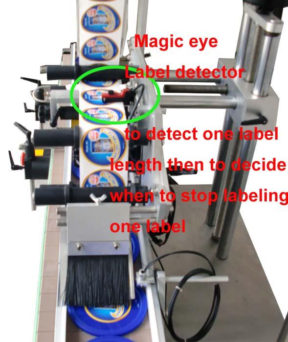 Poly bag s plochým povrchom Aplikátor etikiet na mieru Samolepiaca samolepka CE