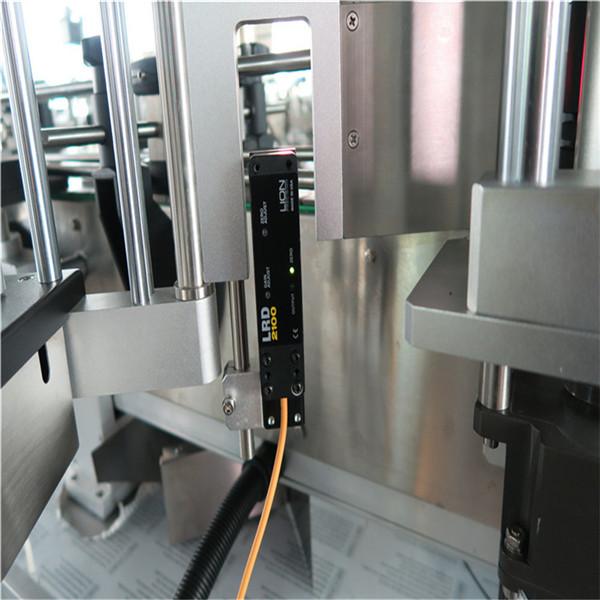 Automatický etiketovací stroj na fľaše Rond na nápoje / denné chemikálie