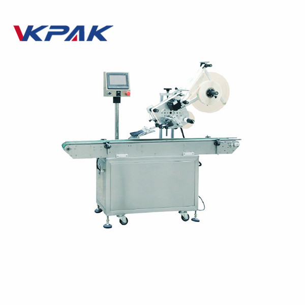 Samolepiaci etiketovací stroj na ľadovú tehlu, horná strana