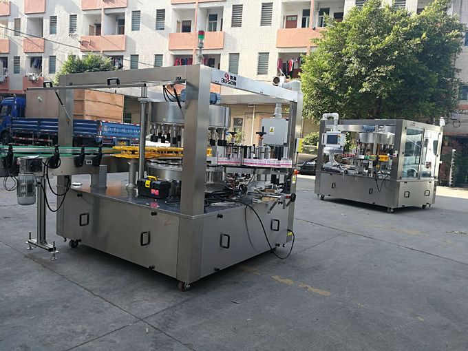 Rotačný štítkovač predná a zadná / krk a predná rýchlosť 15000 B / H CE certifikácia